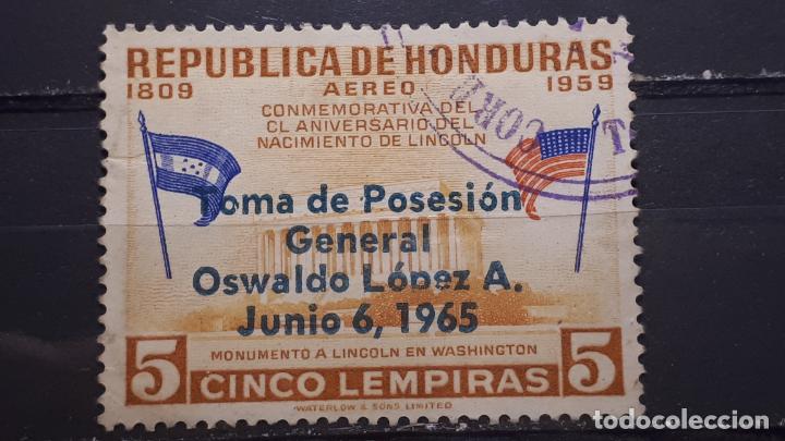 Sellos: HONDURAS. .&deg;. A&ntilde;o 1965. YVERT 337 A&eacute;reo - Foto 1