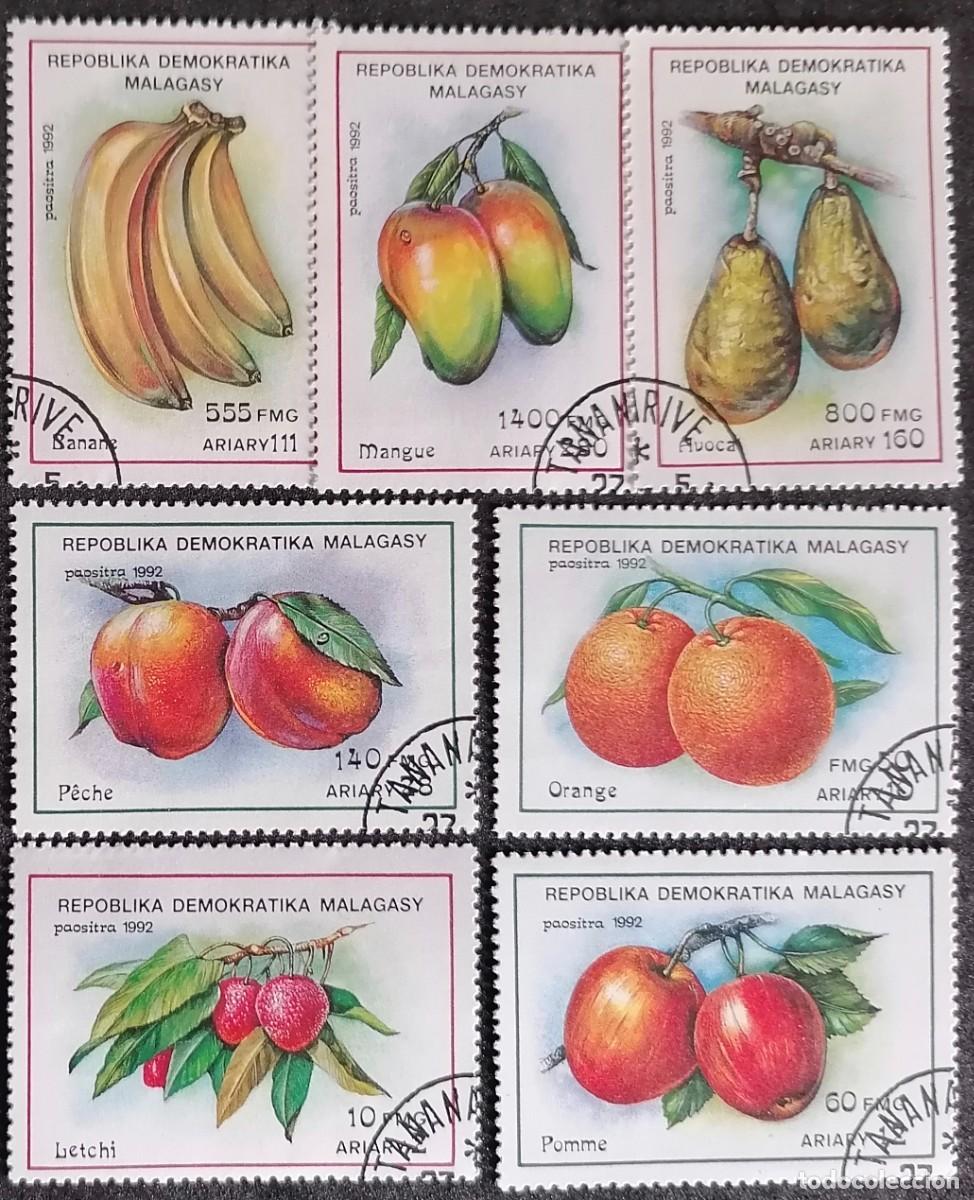 Sellos: MADAGASCAR 1992 - FRUTAS . - Foto 2