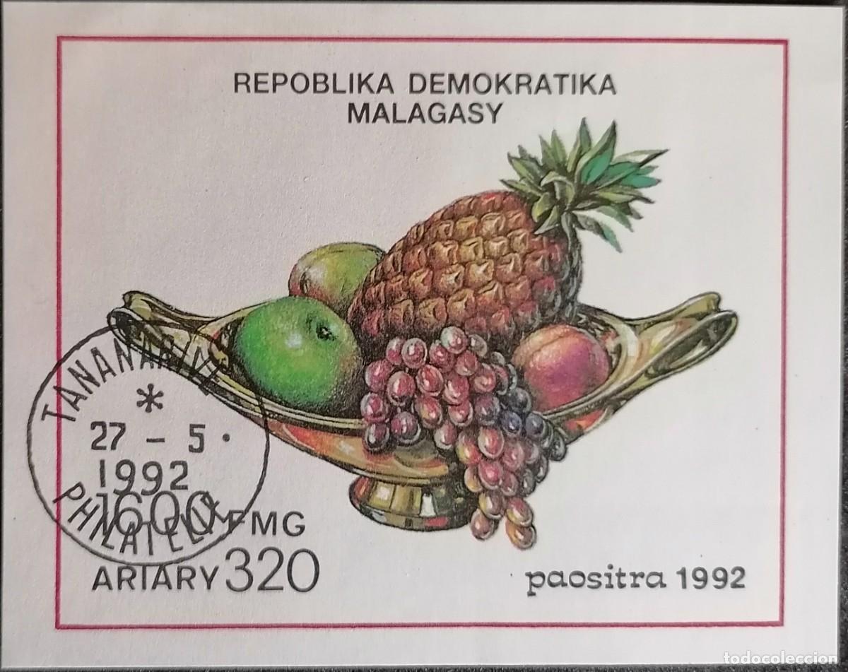 Sellos: MADAGASCAR 1992 - FRUTAS . - Foto 3