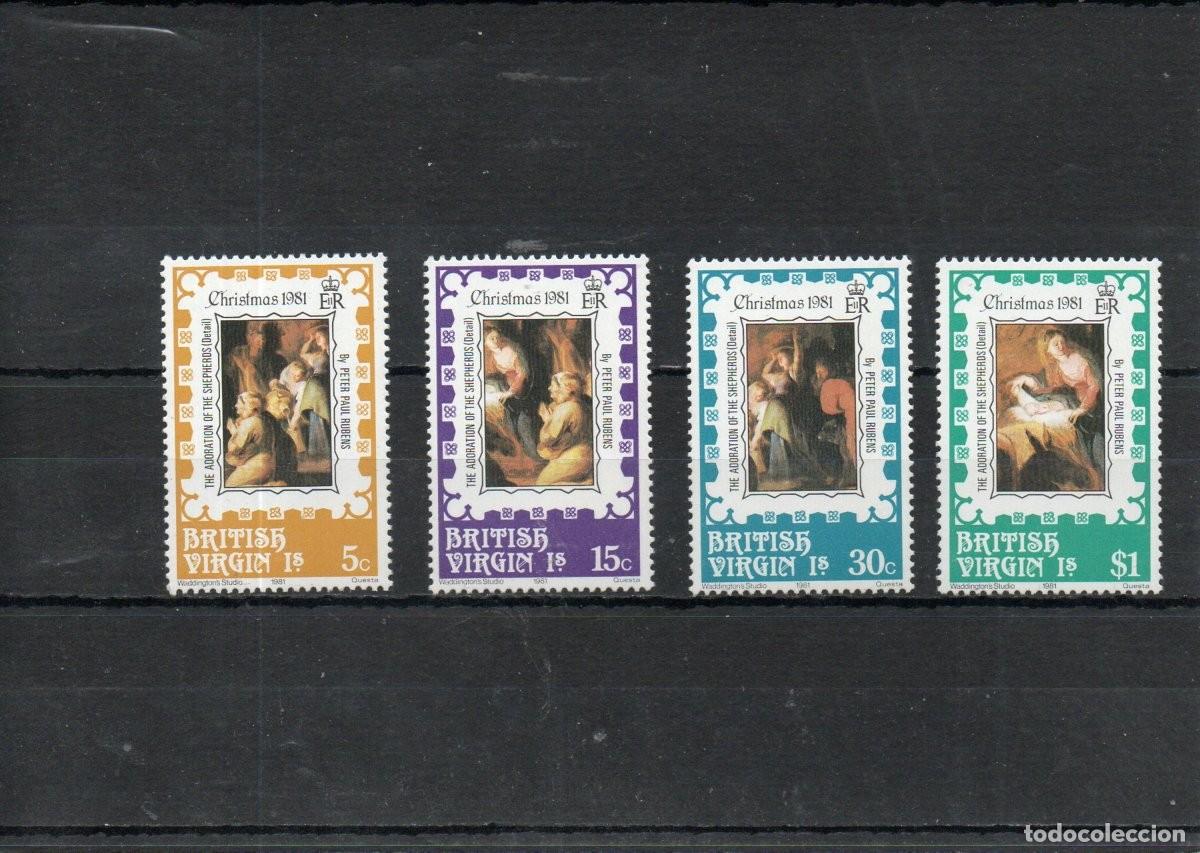 Sellos: ISLAS VIRGENES. NAVIDAD 1981. - Foto 1