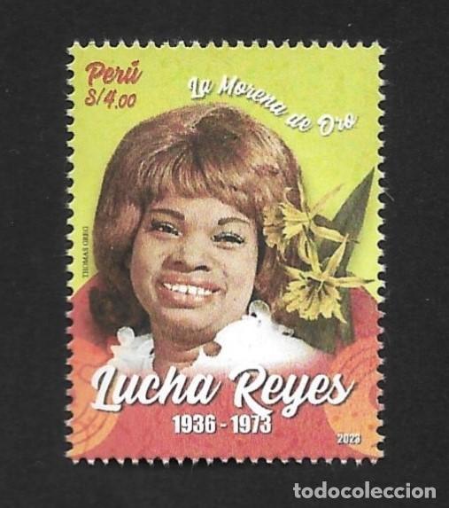 Sellos: Peru 2023 , Lucha Reyes , MNH - Foto 1
