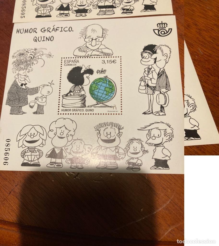 Sellos: 2 sellos Quino 2017 correos - Foto 2