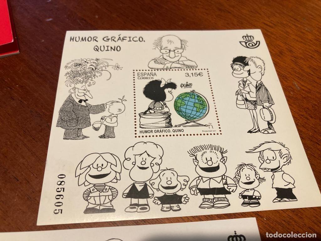Sellos: 2 sellos Quino 2017 correos - Foto 4