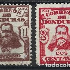 Sellos: HONDURAS 1913 - GENERALES TERENCIO SIERRA Y MANUEL BONILLA - 2400