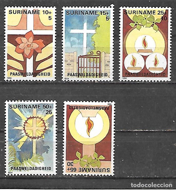 Sellos: 1984: Suriname serie &rdquo;Pascuas &acute;84&rdquo; (MNH**)