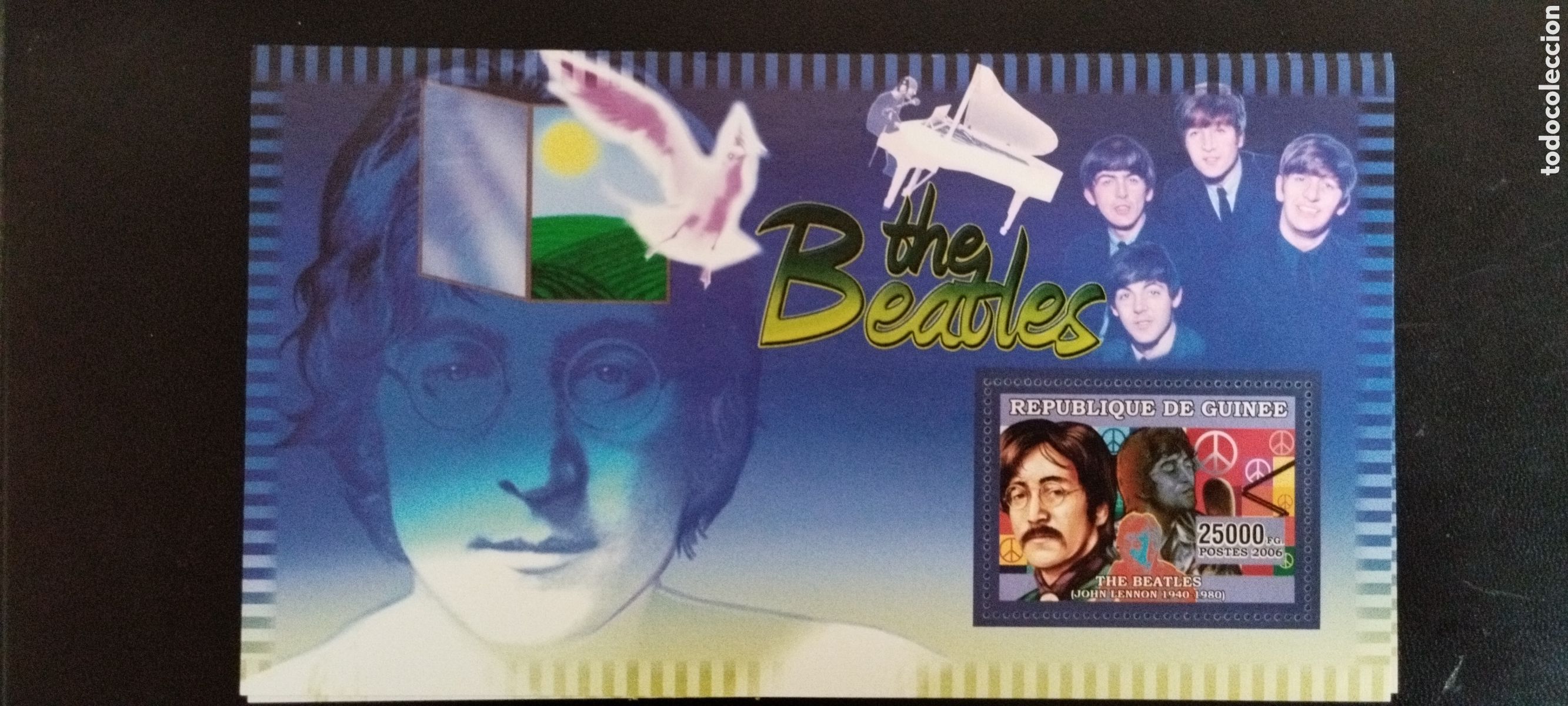 Sellos: The Beatles HB Sellos John Lenon - Foto 2