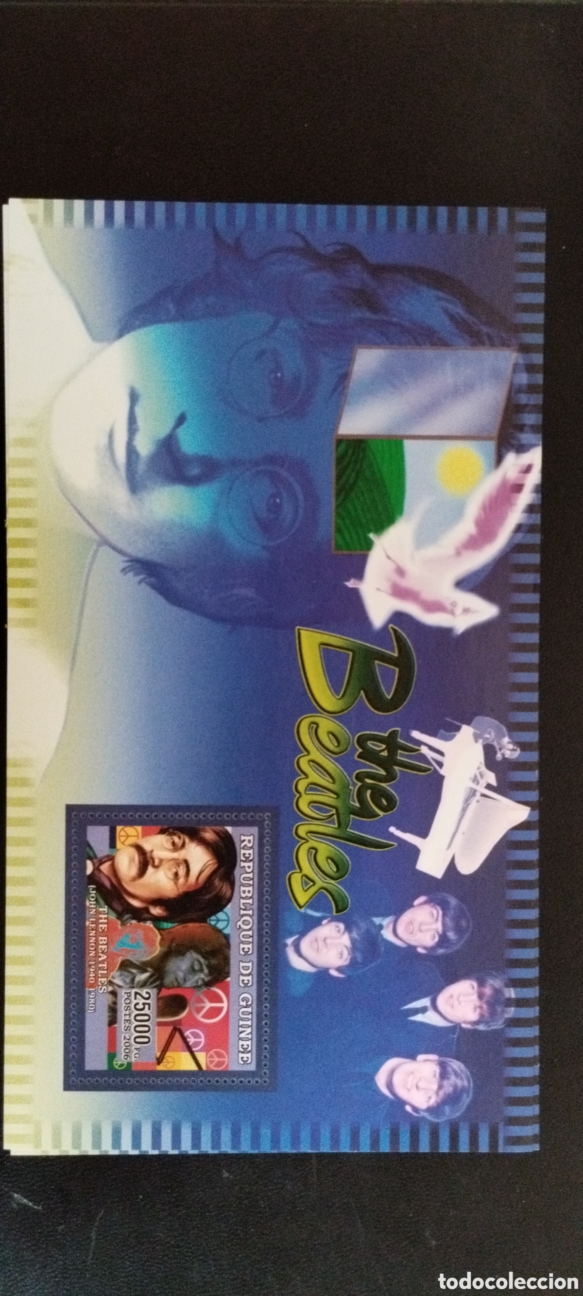 Sellos: The Beatles HB Sellos John Lenon - Foto 1
