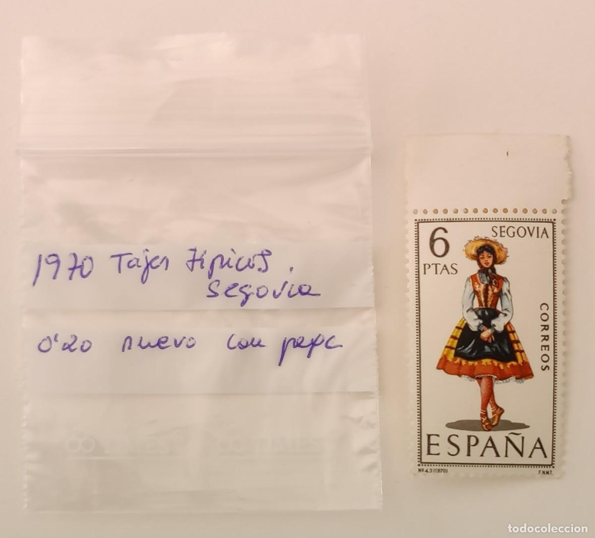 Sellos: Sello de Espa&ntilde;a Trajes Tipicos Segovia - Foto 4