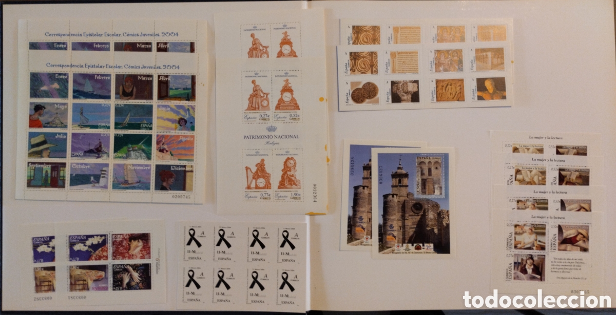 Sellos: SERIES DE SELLOS DE 2004 - Foto 1