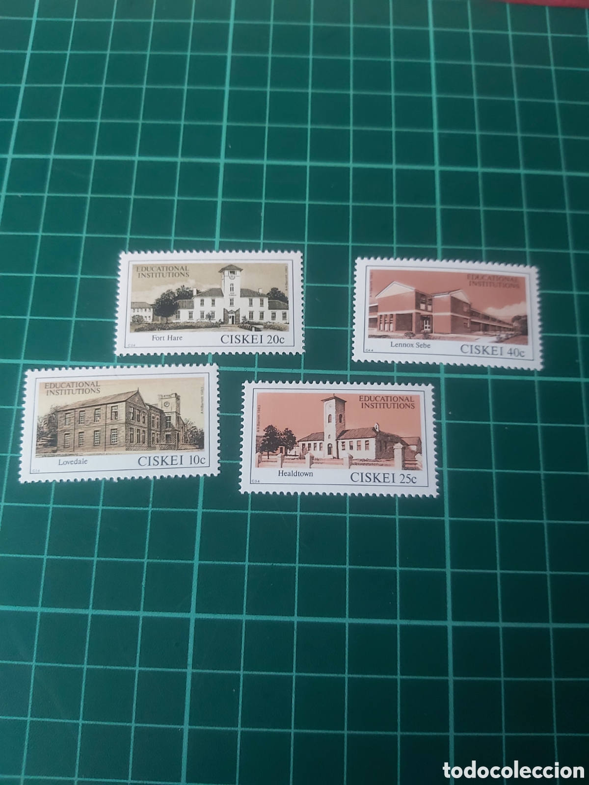 Sellos: 1983 ciskel serie completa nuevo yvert 43/46 edificios ense&ntilde;anza - Foto 1