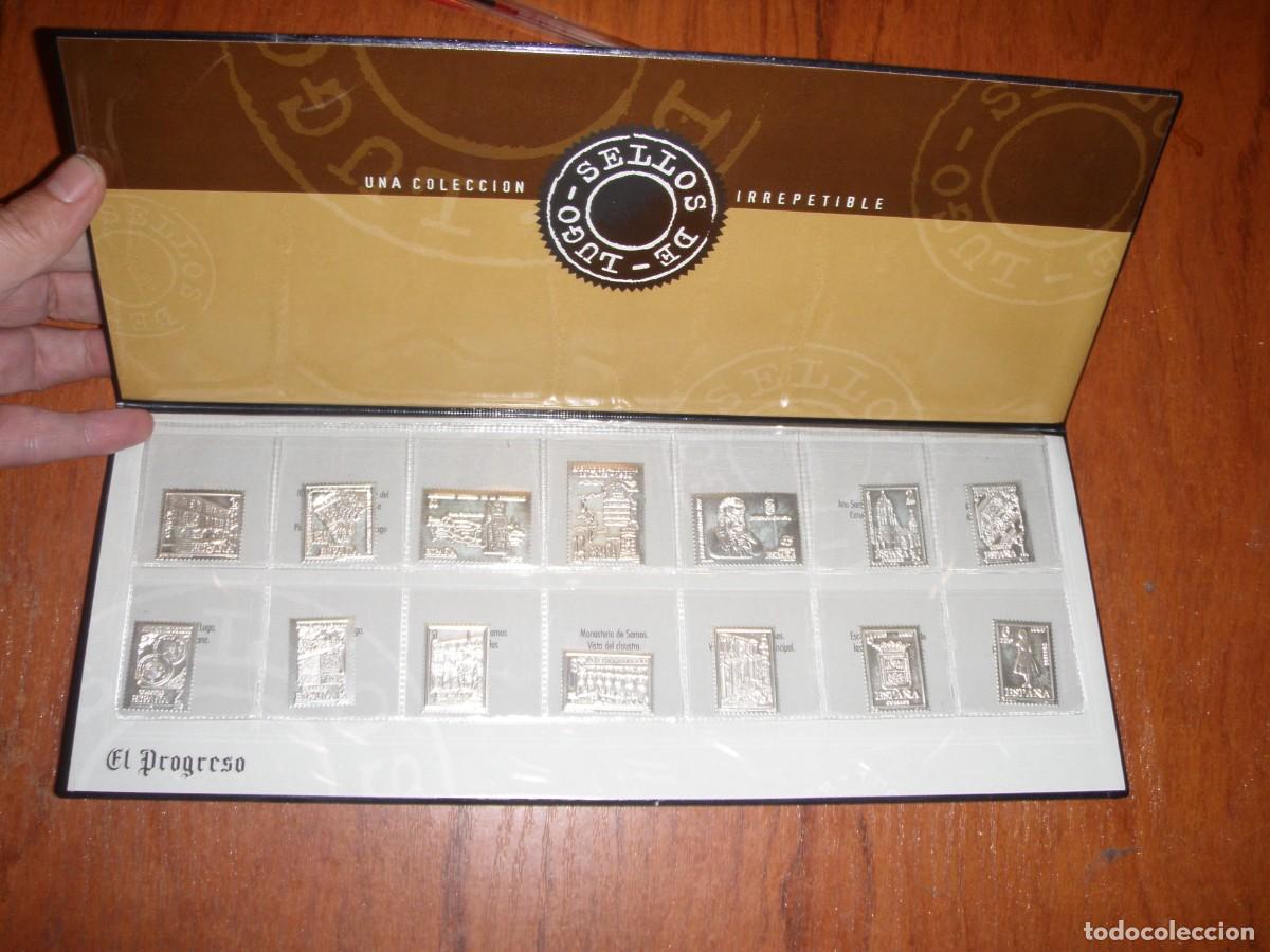 Sellos: COLECCI&Oacute;N SELLOS DE LUGO DE PLATA EL PROGRESO - Foto 3