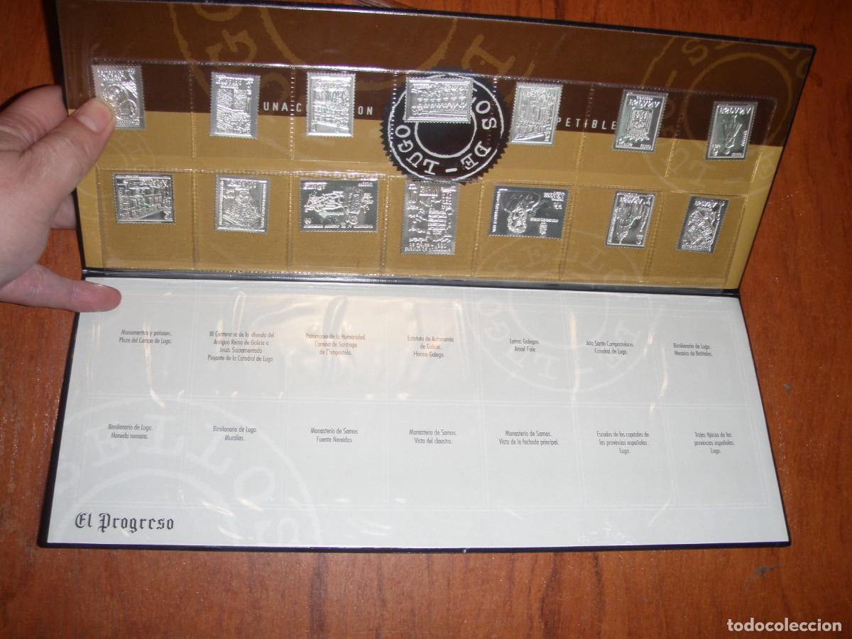 Sellos: COLECCI&Oacute;N SELLOS DE LUGO DE PLATA EL PROGRESO - Foto 4