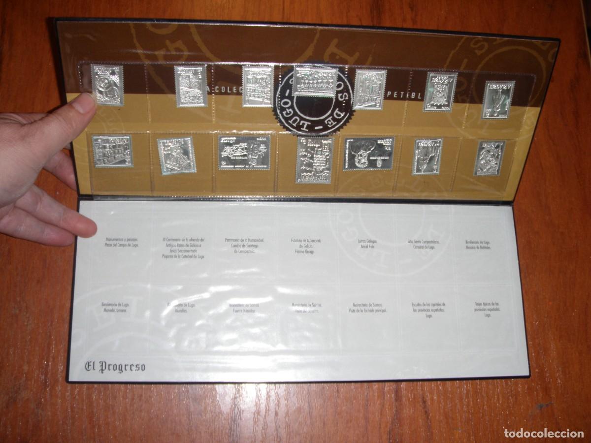 Sellos: COLECCI&Oacute;N DE SELLOS DE PLATA DE LUGO EL PROGRESO - Foto 3