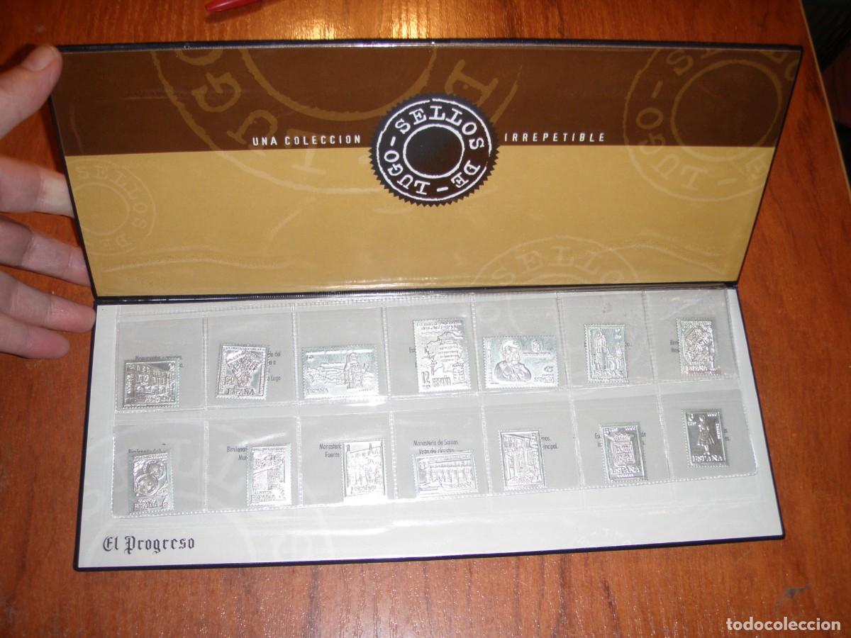 Sellos: COLECCI&Oacute;N DE SELLOS DE PLATA DE LUGO EL PROGRESO - Foto 4