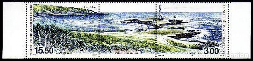Stamps: SAN PEDRO MIQUELON 1998 FARO POINT PLATE