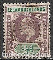 Sellos: LEEWARD 1902, IVERT n&ordm; 20 * - Foto 1