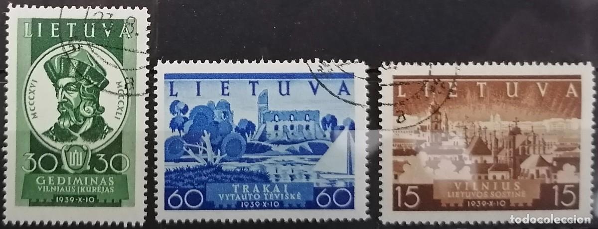 Sellos: LITUANIA 1940 - ANEXI&Oacute;N DE VILNIUS . - Foto 1