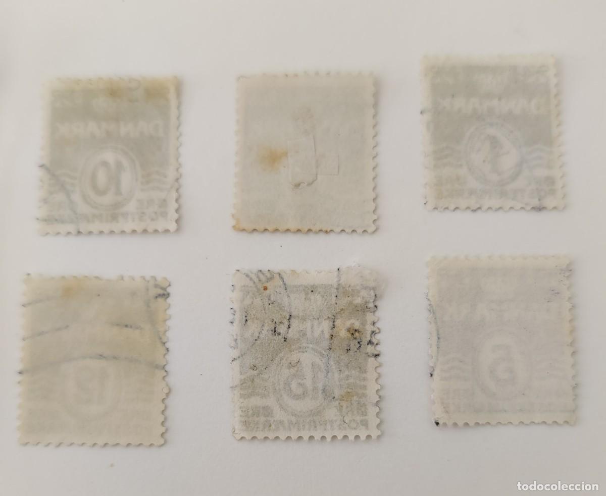 Sellos: Sellos Dinamarca Cifras - Foto 8