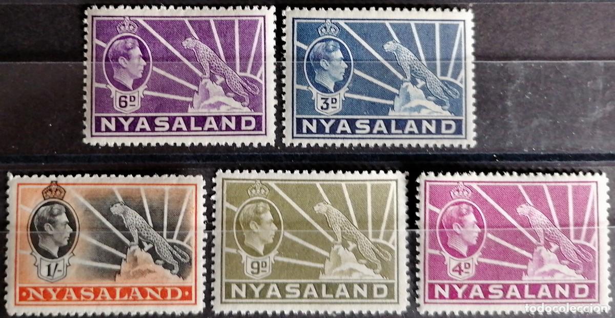 Sellos: NYASALAND 1934 / 35 - LEOPARDO . - Foto 1
