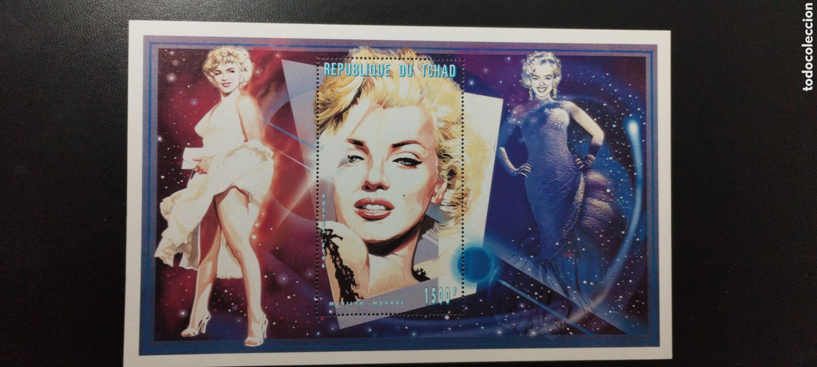 Sellos: MNH CHAD 1996 MARILYN MONROE 1926-1962 - Foto 1