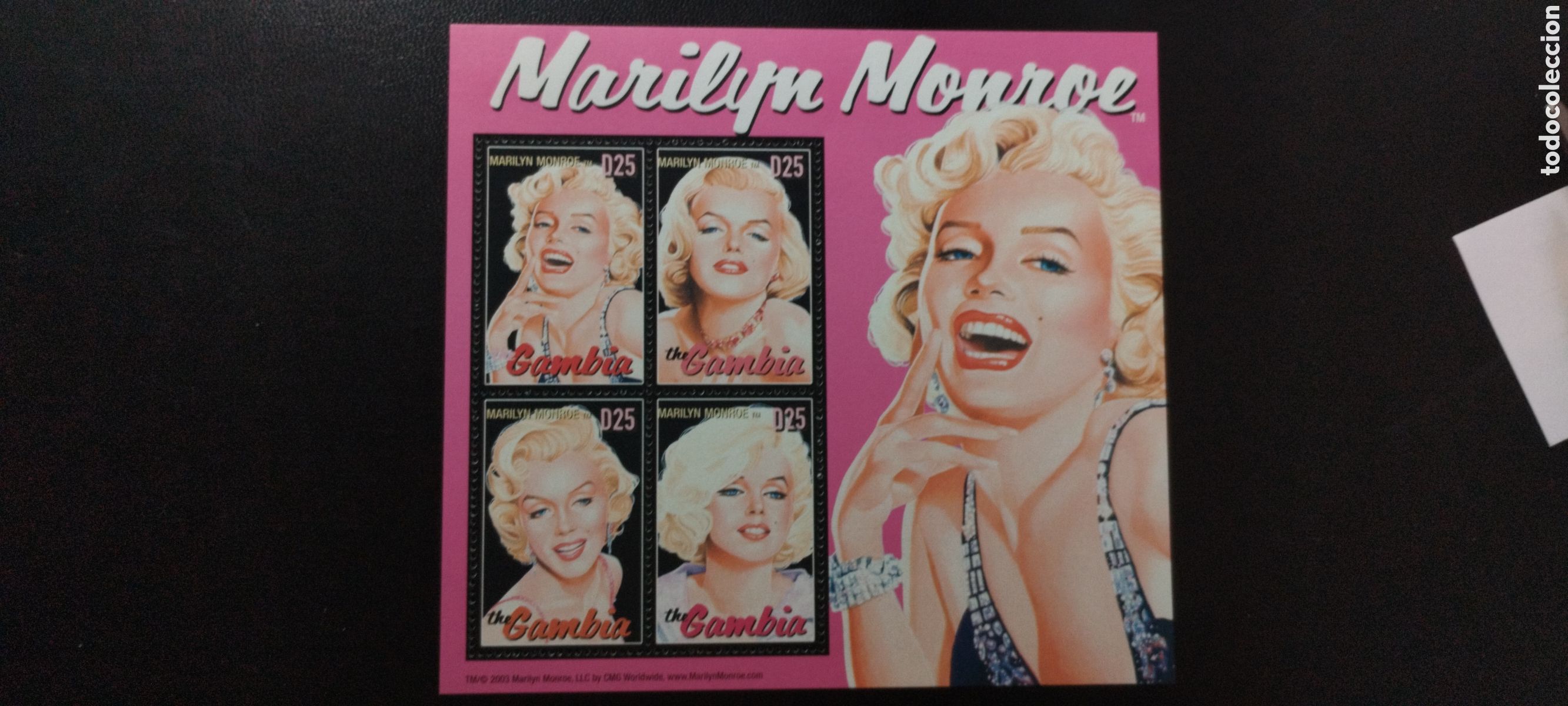 Sellos: MNH Gambia 2003 MARILYN MONROE - Foto 1