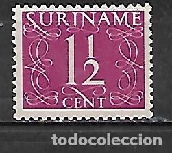 Sellos: 1948: Suriname &rdquo;Numerales&rdquo; (MNH**) - Foto 1