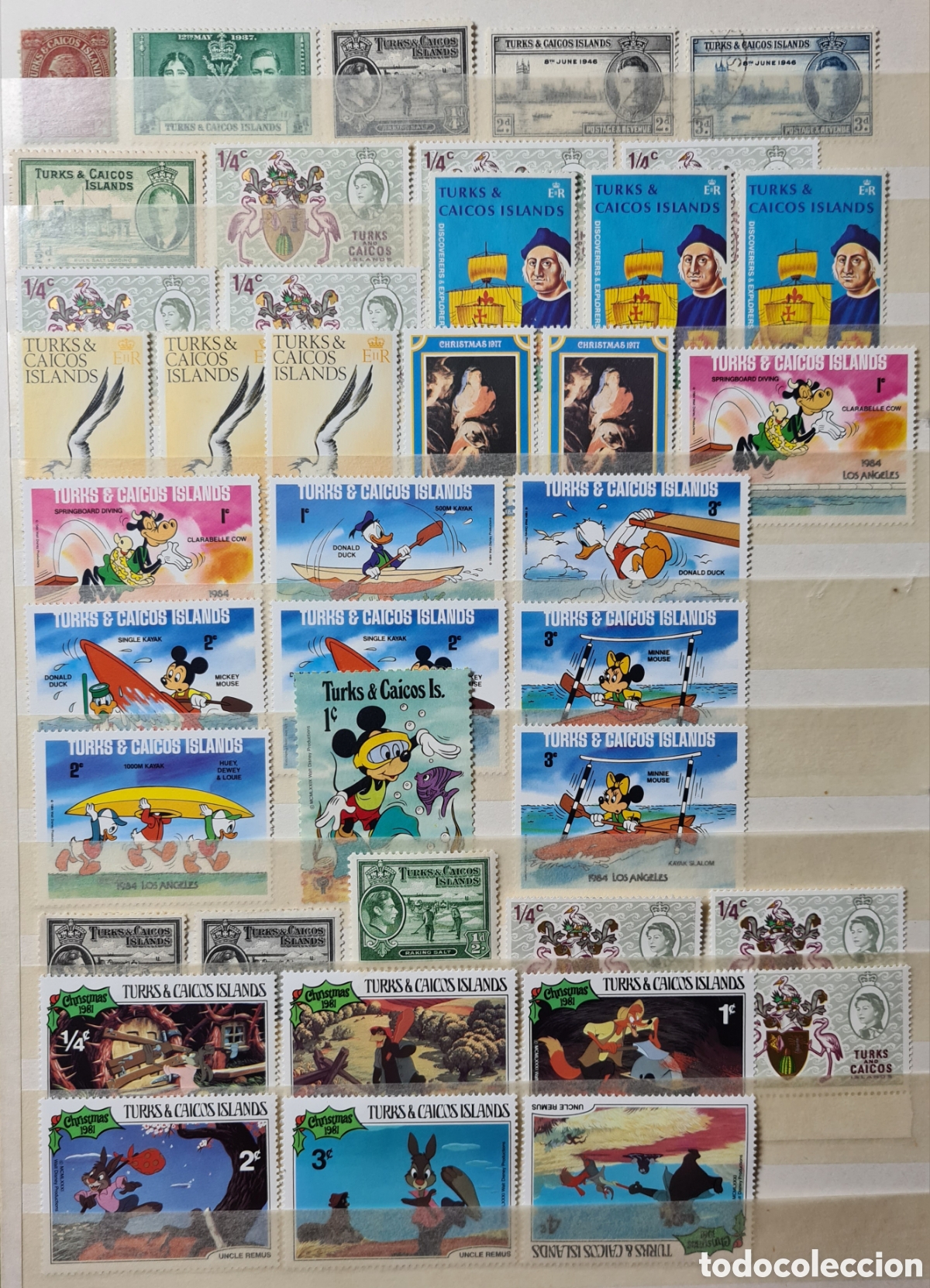Briefmarken: Colecci&oacute;n de sellos De Islas Turcas y Caicos (Turks and Caicos)
