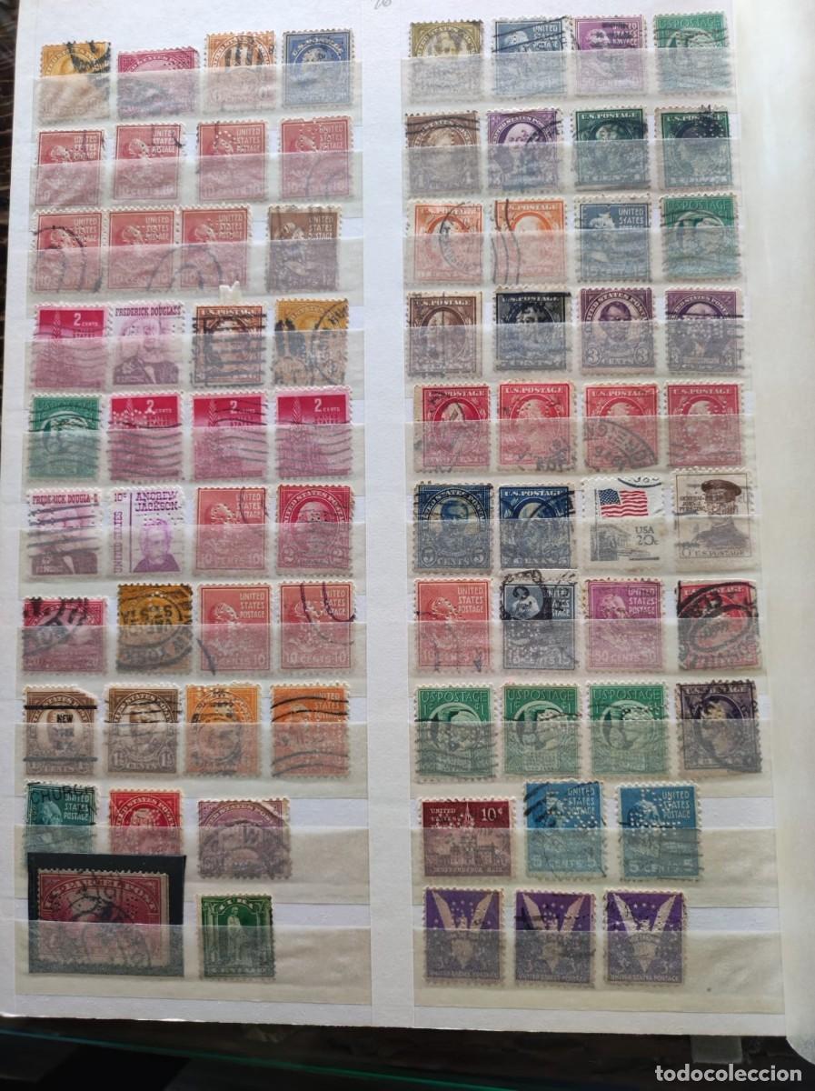 Sellos: Gran coleccion de sellos perforados comerciales - Foto 5