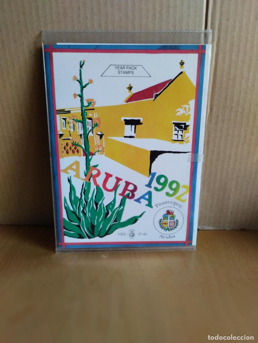 Sellos: ARUBA --- CARPETA ANUAL 1992 - Foto 1
