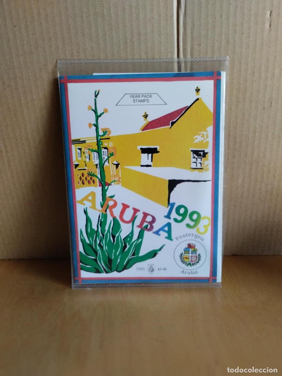 Sellos: ARUBA --- CARPETA ANUAL 1993 - Foto 1