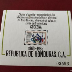 Sellos: REPUBLICA DE HONDURAS C.A. 1960 - 1985