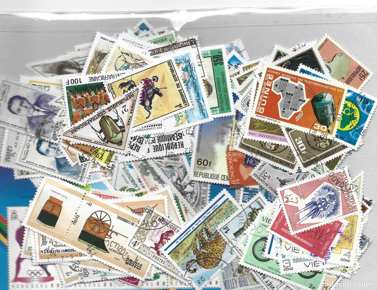 Sellos: EXTRANJEROS- LOTE DE 200 SELLOS VARIADOS - Foto 2