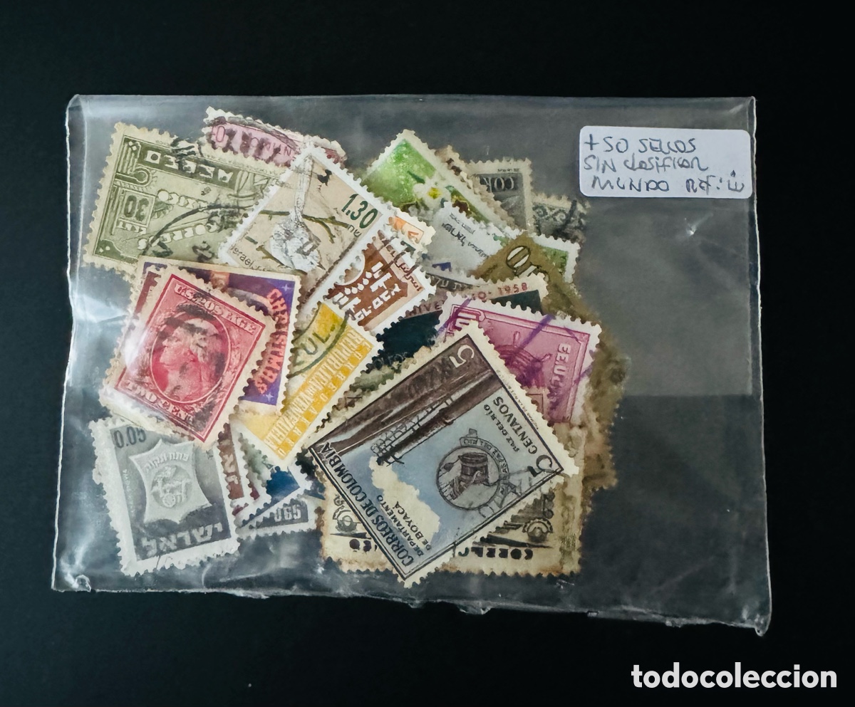 Stamps: M&aacute;s de 50 sellos variado del mundo sin clasificar