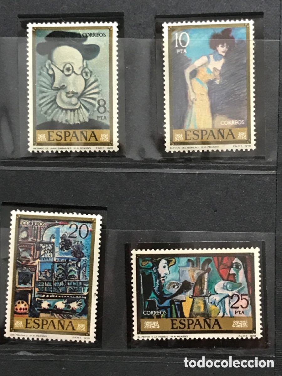 Sellos: Cromos centenario Picasso - Foto 3