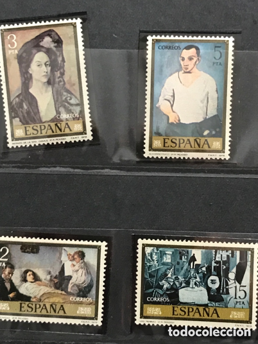 Sellos: Cromos centenario Picasso - Foto 4