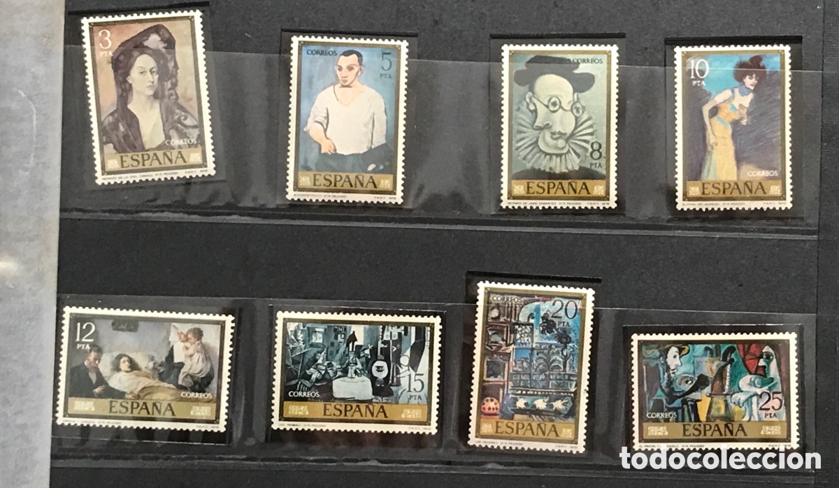 Sellos: Cromos centenario Picasso - Foto 1