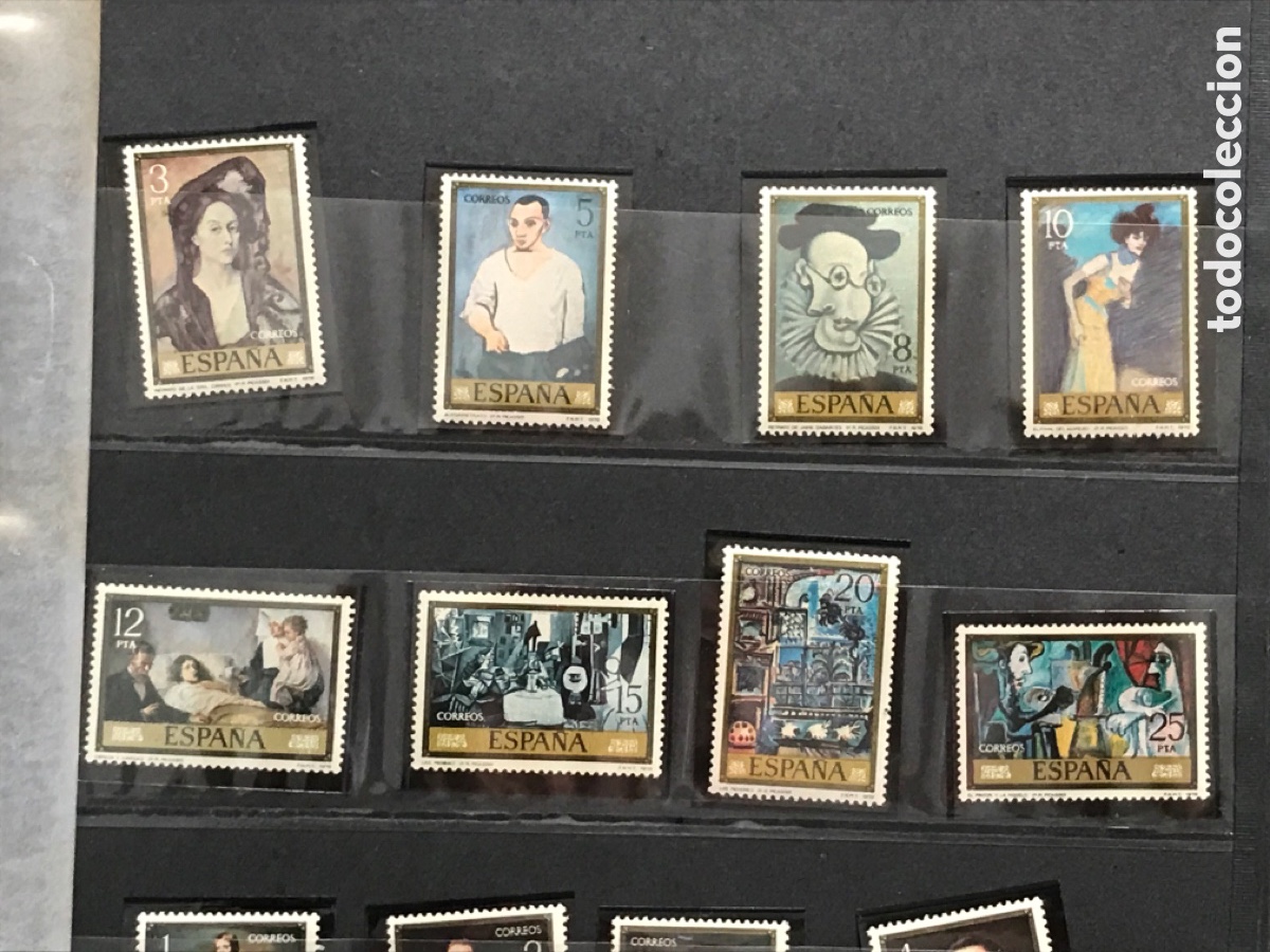Sellos: Cromos centenario Picasso - Foto 2