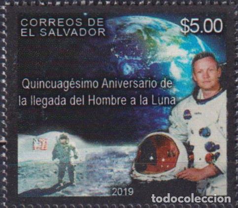 Sellos: El Salvador 2019 Espacio MNH - Foto 1