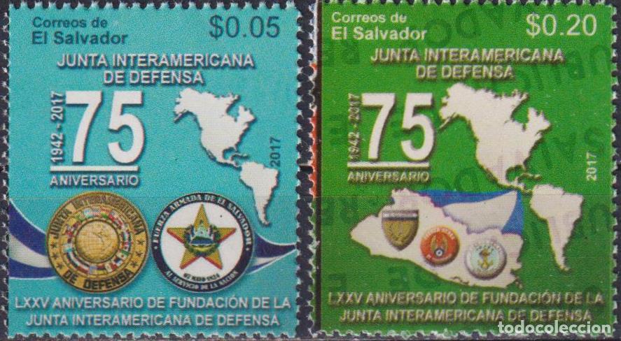 Sellos: El Salvador 2017 Tarjetas MNH - Foto 1