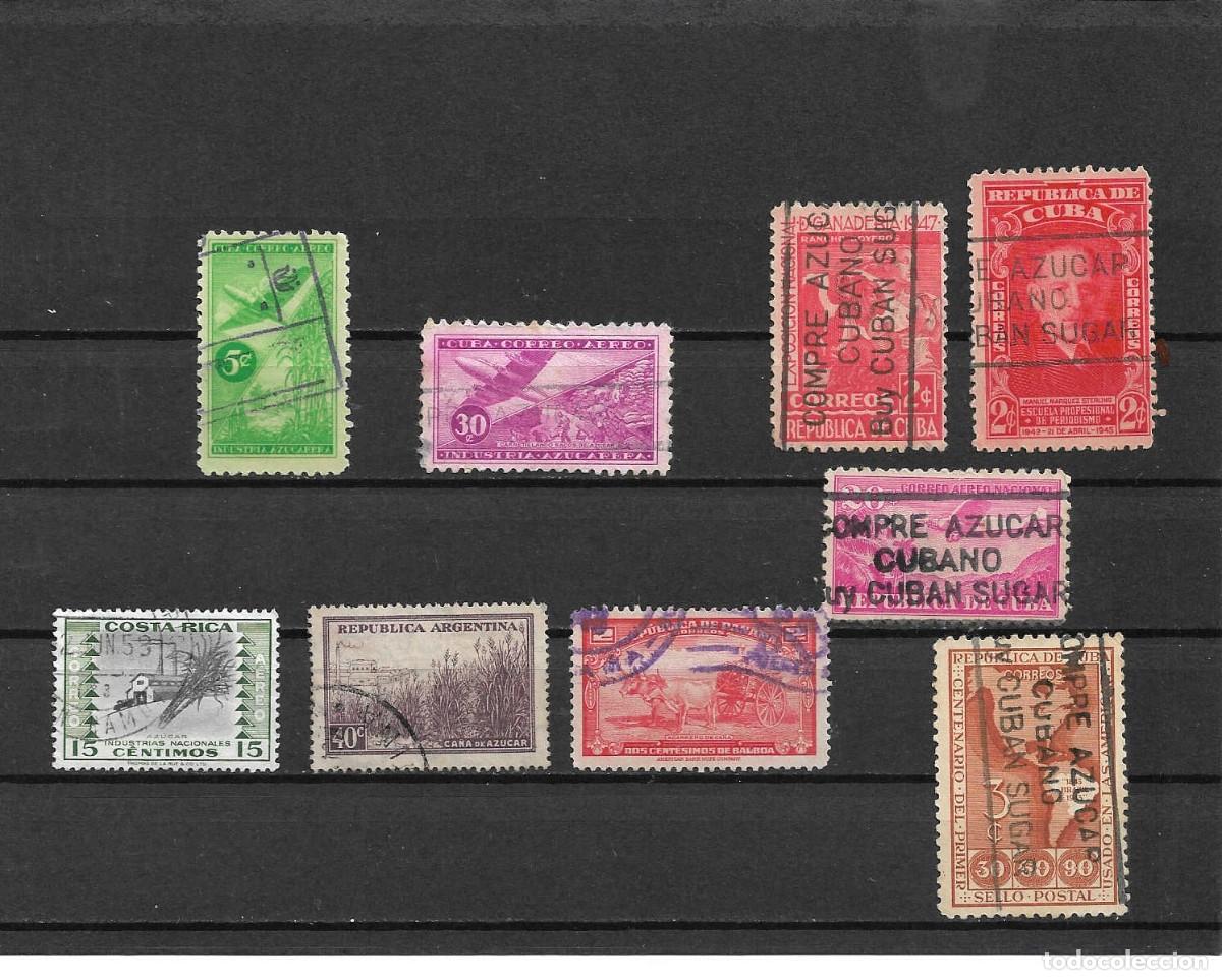 Stamps: AZ&Uacute;CAR (cultura de la...) Universales