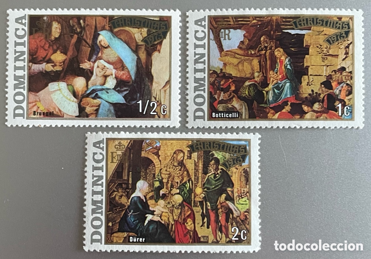 Sellos: Dominica. Navidad 1973 - Foto 1