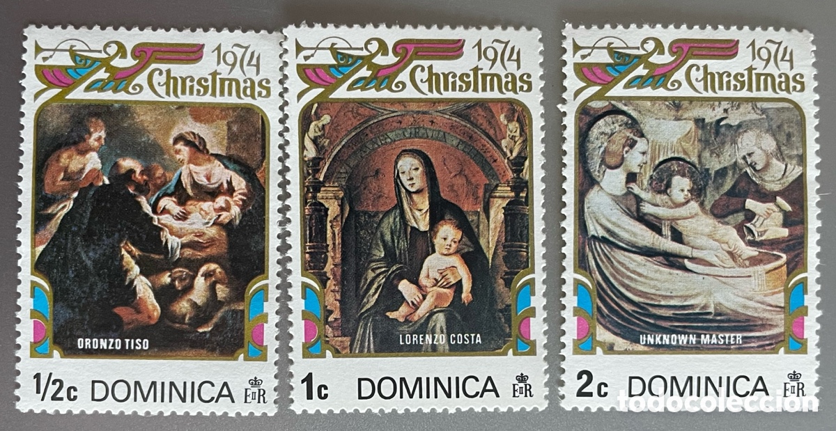 Sellos: Dominica. Navidad 1974 - Foto 1