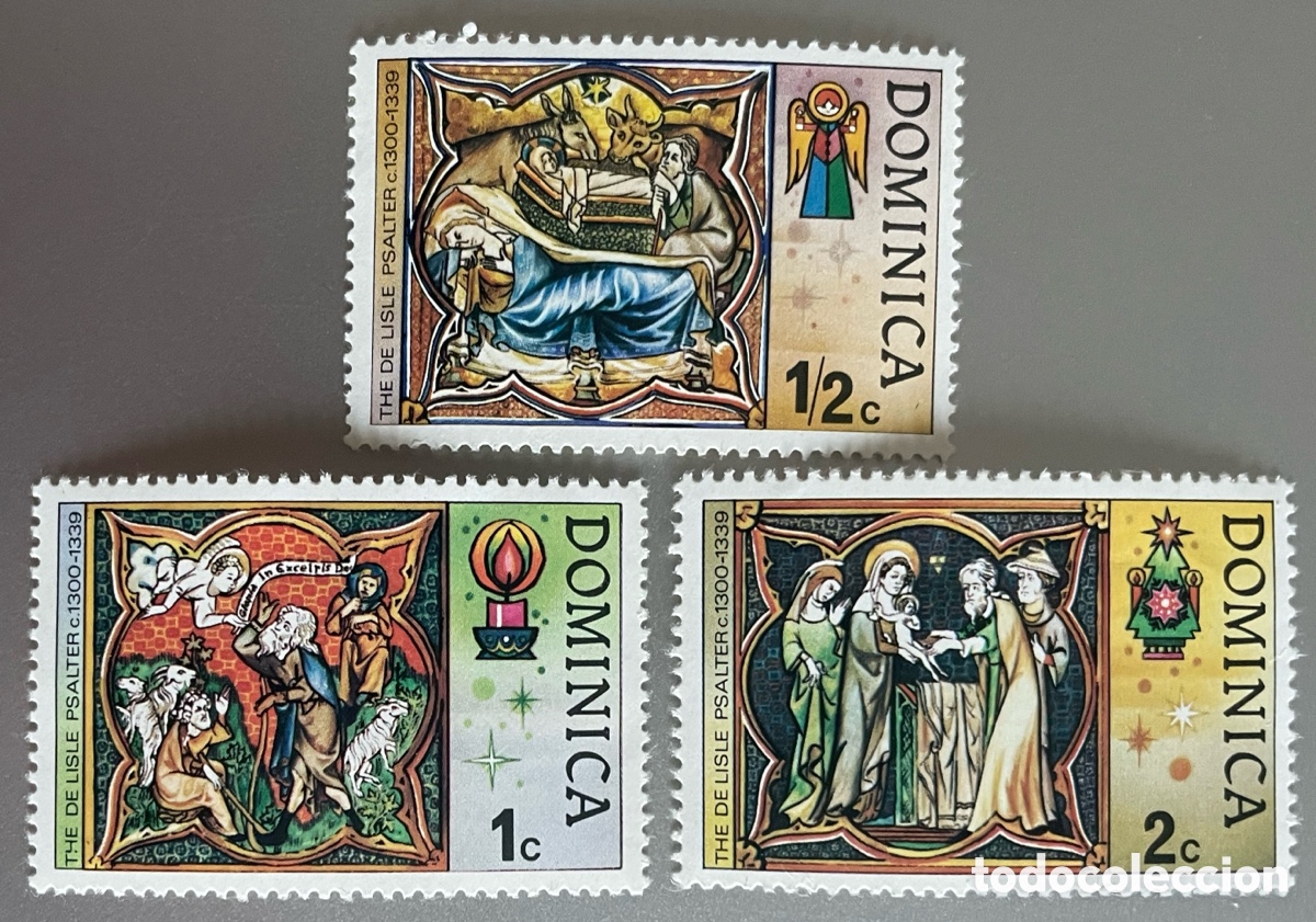 Sellos: Dominica. Navidad 1977 - Foto 1