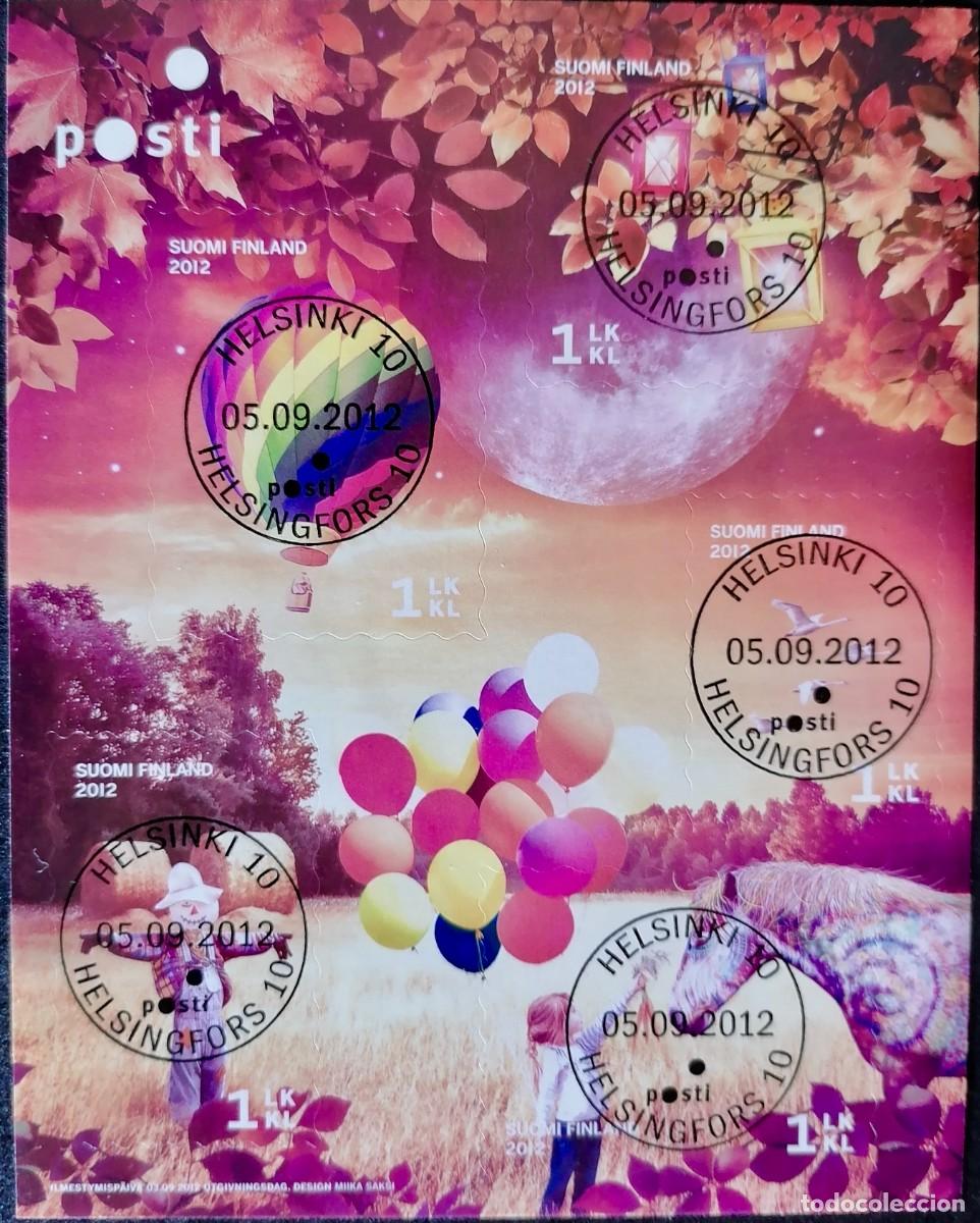 Sellos: FINLANDIA 2012 - SUE&Ntilde;OS DE OTO&Ntilde;O .- - Foto 1