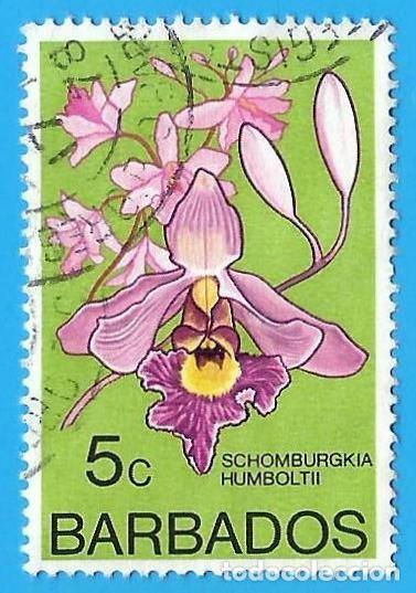 Sellos: BARBADOS. 1974. FLORES. ORQUIDEAS - Foto 1