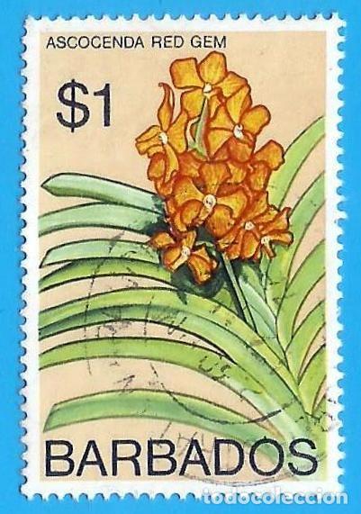 Sellos: BARBADOS. 1974. FLORES. ORQUIDEAS - Foto 1