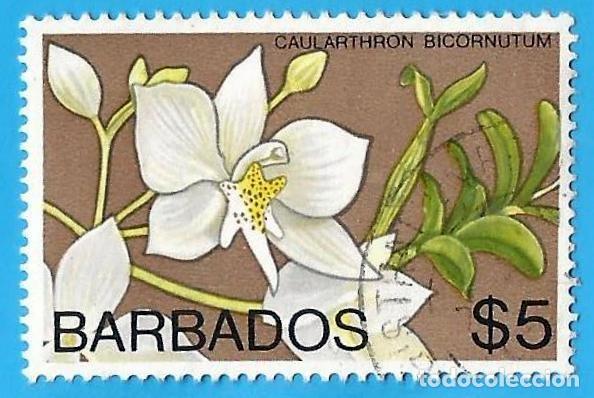 Sellos: BARBADOS. 1974. FLORES. ORQUIDEAS - Foto 1