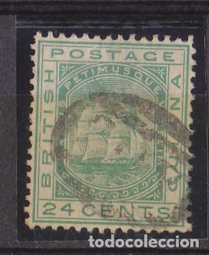 Sellos: GUAYANA - 0 39 - 1876 .- - Foto 1
