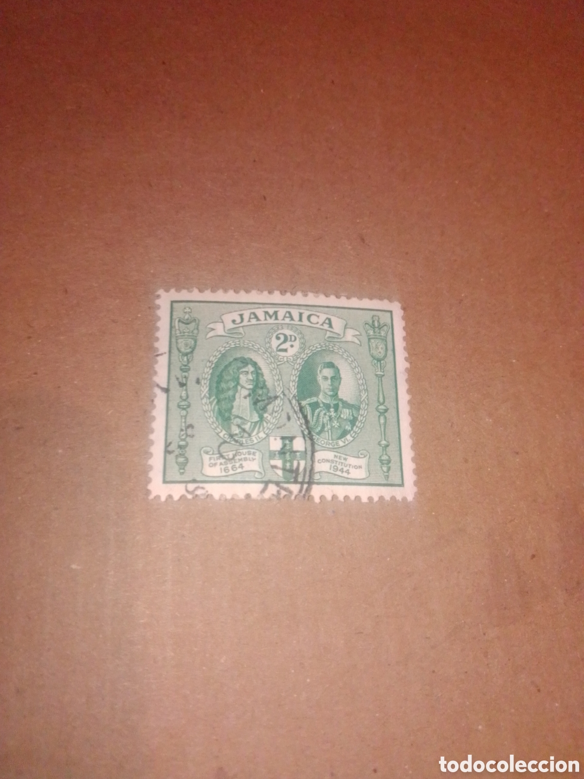 Sellos: Jamaica Jorge VI 1944 - Foto 1