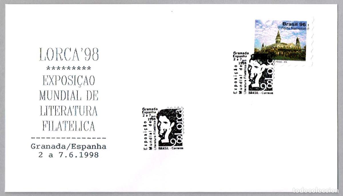 Sellos: Matasellos de Brasil en Lorca98 - GARCIA LORCA. Granada 1998 - Foto 1
